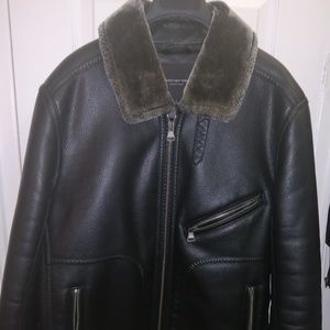 Marc New York Vegan Shearling Bomber